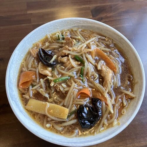 もやし餡かけ