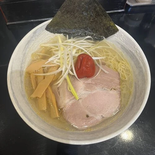 梅塩ラーメン